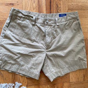 Men's Polo Ralph Lauren Tan Shorts Size 36